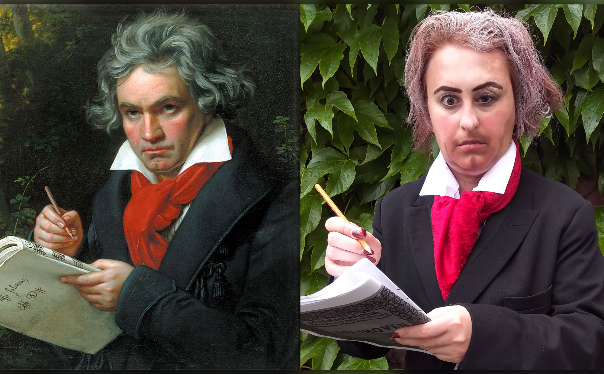 Joseph Karl Stieler – Ludwig van Beethoven (1820).