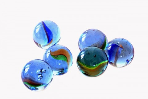 6 marbles