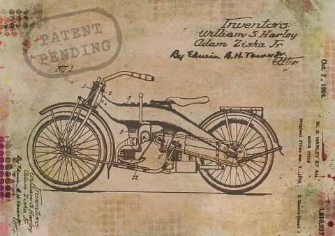 Old motorcycle