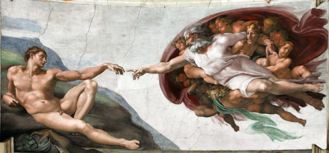 Сътворението, Микеланджело