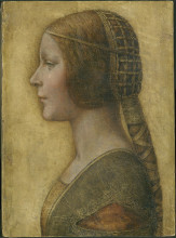 Profile of a Young Fiancee - Leonardo da Vinci