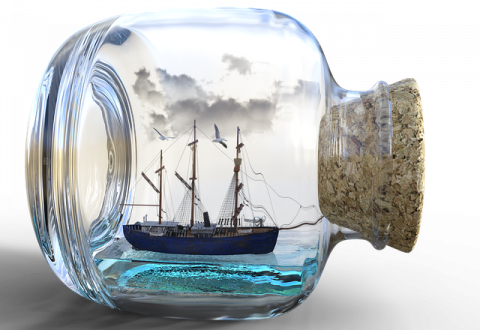 Pixabay Un barco en una botella