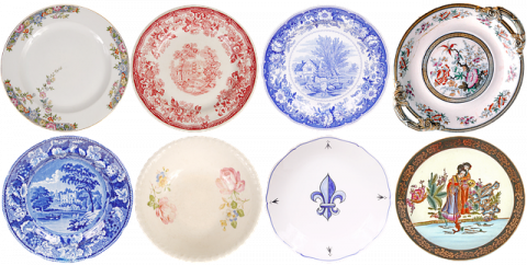 Pixabay Porcelain plates