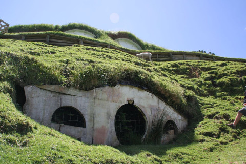 Hobbiton в Нова Зеландия къща на хобит
